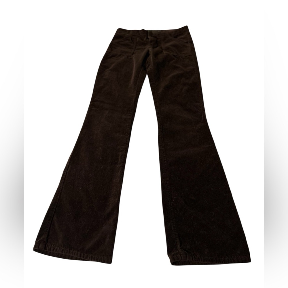 Juicy Couture Jeans Brown Velveteen Flare Pants